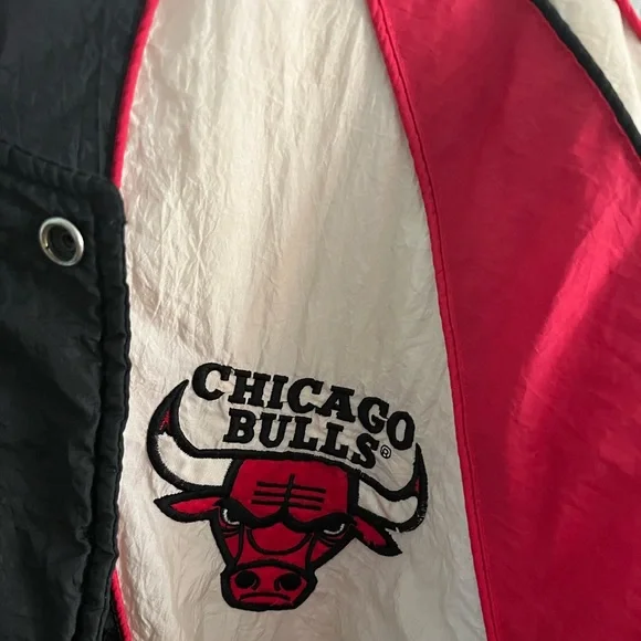 Chicago Bulls 1990’s Vintage NBA Pro Player Jacket (Size L) Men